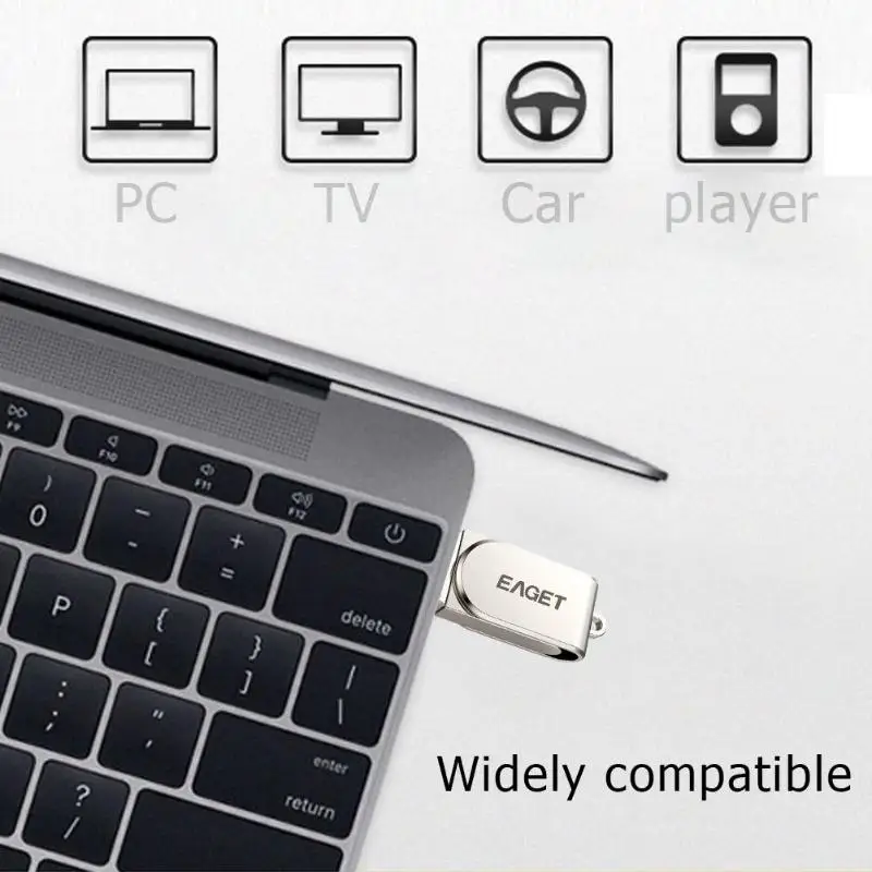 Eaget S30 32/64 usb-флэш, совместимо с ПК и смартфоном 2,0/3,0 флэш-накопитель высокого Скорость Бизнес памяти хранения данных U диск флэш-накопитель