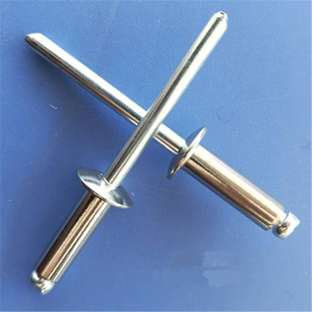 

M2.4/M3 Blind Rivets Nail Stainless Steel Mushroon Head Break Mandrel Open Pop Rivet For Furniture Car Aircraft Nails DIN7337