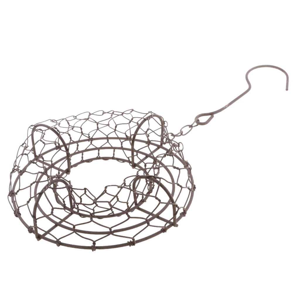 21cm Ring Shape Iron Wire Frame Succulent Pot Rack Wedding Garden Decor