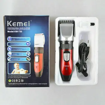 

Rechargeable Wetsuit Hair Cutting Machine for Men Hair Clipper Electric Styling Tools Makeup Box