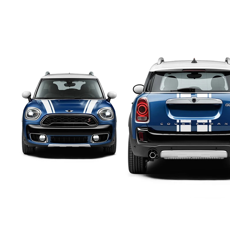 Set De Vinilos Decorativos Estilo Marylebone Para Mini Cooper - Modelo BD405, Personaliza Tu Auto Con Este Kit