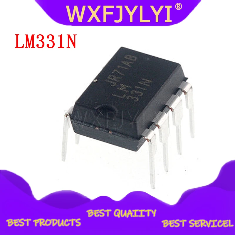 10 шт./лот LM331N DIP8 LM331 DIP точные преобразователи напряжения в частоту новые и