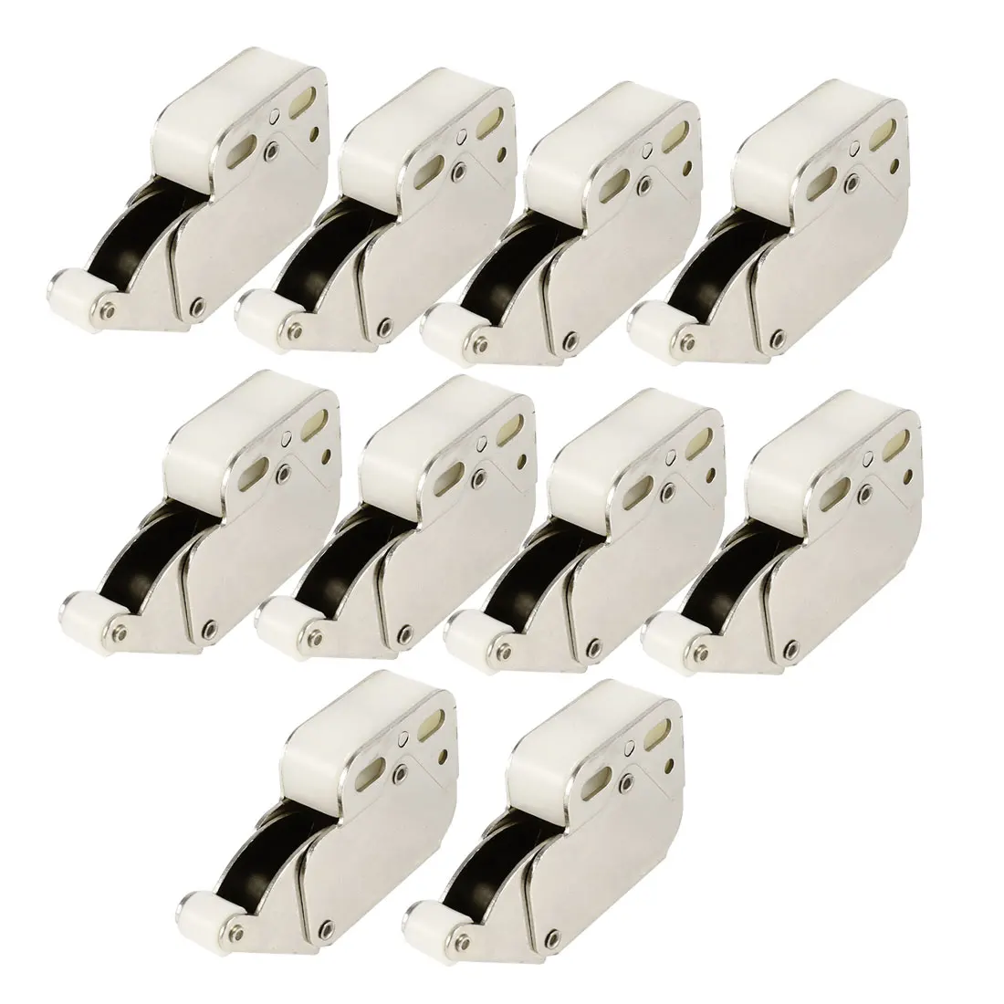 

uxcell 10 Pieces Press Open Door Catch Tip Touch Push Latch for Cabinet Cupboard