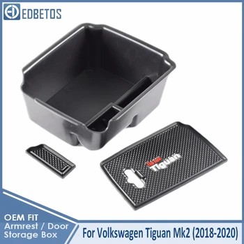 

Tiguan Mk2 2018 2019 2020 Central Armrest Storage Box Container Holder Tray For Volkswagen Tiguan Mk2 Accessories Tiguan Mk2