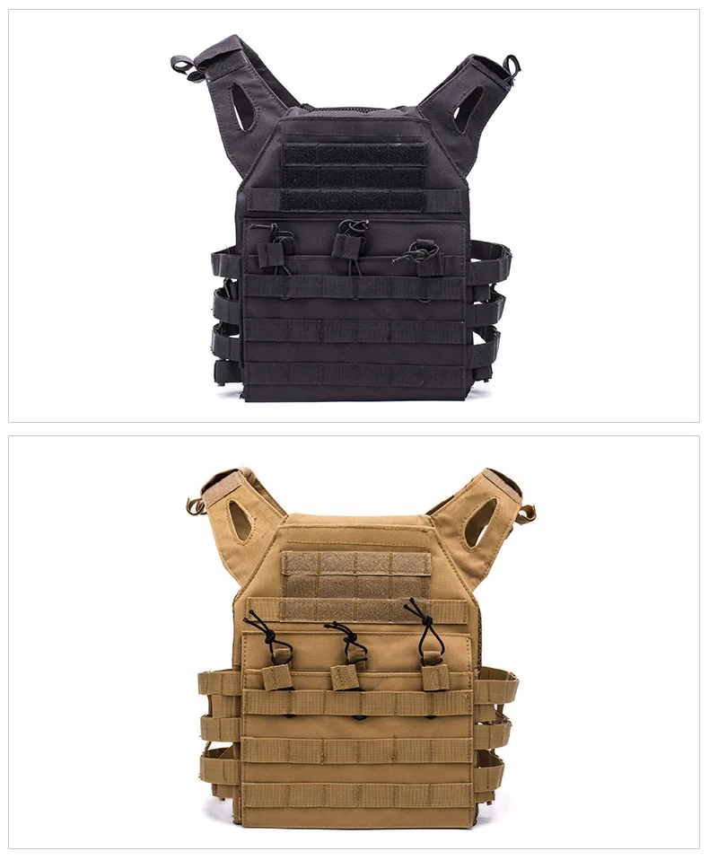 800D Hunting Tactical Vest Multi-function Outdoor Military Molle Airsoft CS Protective Light Vest Paintball Accessories