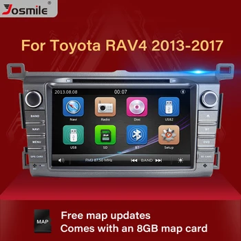 

2 din Car DVD Player Autoradio For Toyota RAV4 Rav 4 2013 2014 2015 GPS Navigation Multimedia Tape Recorder Head Unit Stereo