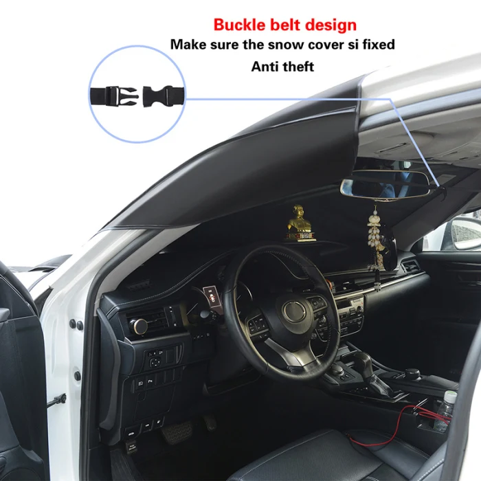 Магнитный чехол на лобовое стекло автомобиля, защита от снега, защита от мороза, многофункциональный