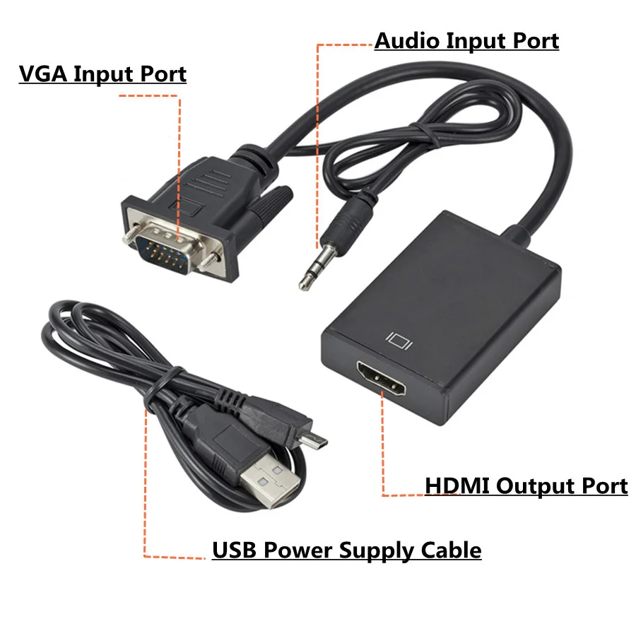 Ǯ HD 1080P VGA HDMI ȣȯ   ̺,   , PC ƮϿ VGA HD , HDTV Ϳ