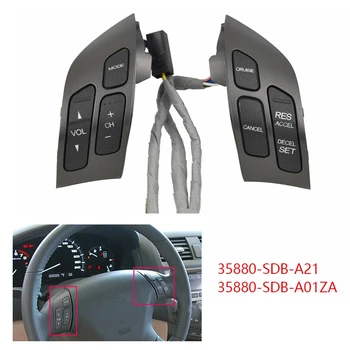 

NEW-for HONDA ACCORD 2003-2007 Multifunction Steering Wheel Cruise Button o Volume Control Switch 35880-SDB-A21