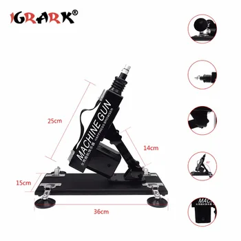 Automatic Sucking Machine Gun Female Masturbation Love Machines Stronger Vibrator Sex Toys for Adults Men Women Sex Product Shop 3