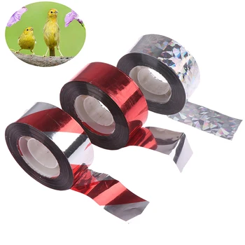 

Holographic Reflective Bird Scare Flash Tape Sound Emitting Audible Repellent Deterrent For Garden Depot