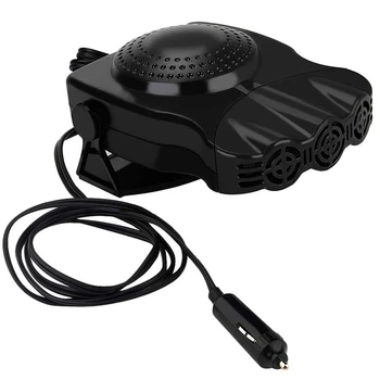 

Car Heater Fan 12V Car Fan Defroster Automobile Heater Warmer and Defroster 2 in 1 Heating Cooling Function Windshield Demister