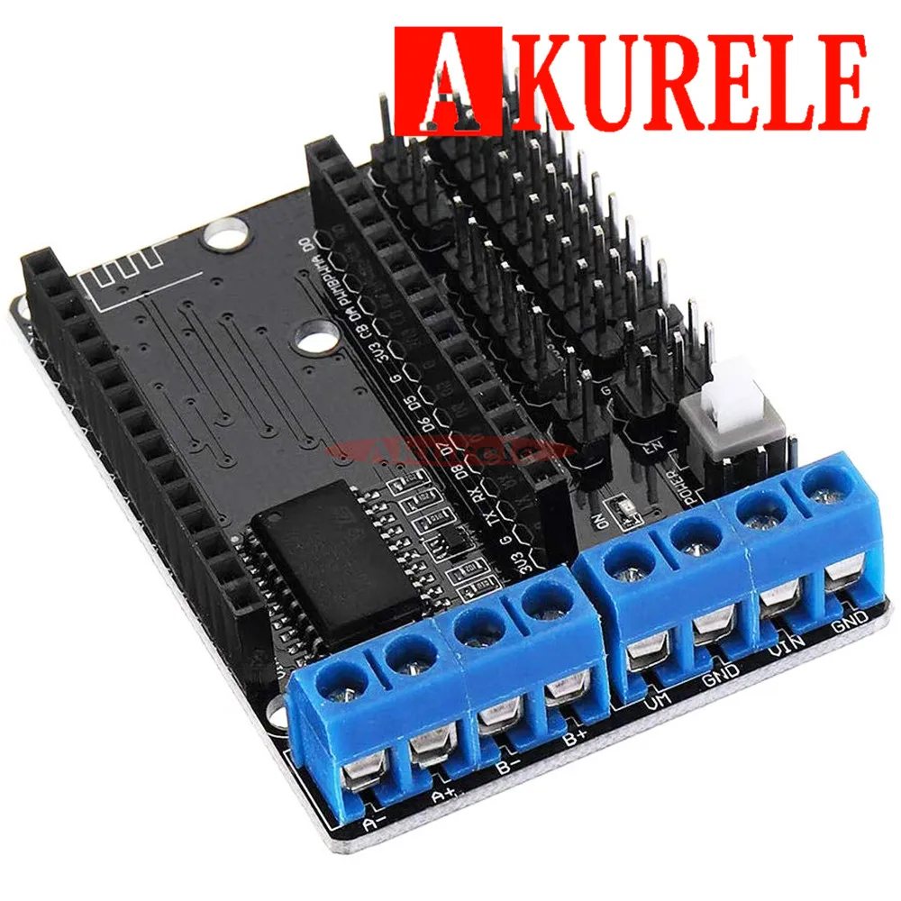 Плата расширения L293D ESP12E Lua ESP8266 WiFi с двигателем плата для Arduino Интеллектуальный