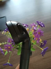 Shower-Head ANION-FILTER Massage Bathroom Rainfal High-Pressure Adjustable Black Zhangji