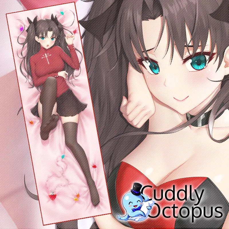 Аниме Tohsaka Rin Fate Stay night Dakimakura обнимающее тело 2-сторонняя наволочка подушка