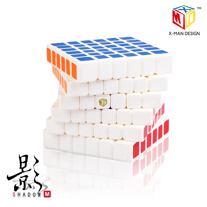QiYi XMD 6x6x6 тень Cube Mofangge 6x6 Скорость Cube Интеллектуальный Магический кубик развивающая головоломка твист развивающие игрушки игры Прямая