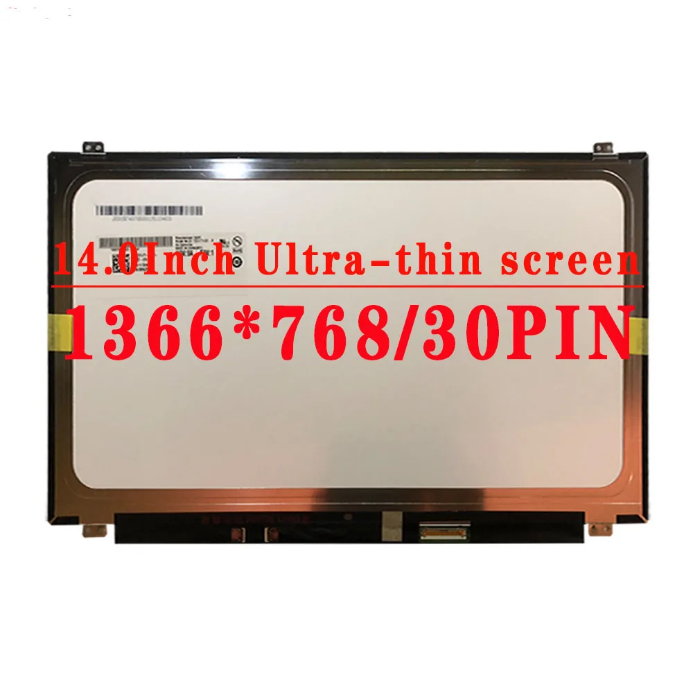 Spedizione Gratuita 14.0 1366*768 30Pin Lcd Per Dell Inspiron 14-3468 14-3490 14-5441 14-5442 14-5443 14-5447 14-5448 14-5480 14-7447 14-