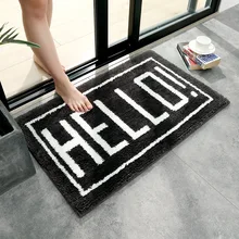 Здравствуйте, добро пожаловать, нескользящий прочный коврик для двери, для улицы, для входа, спальни, ванной, кухни, декоративный внутренний коврик, ковер, напольный коврик