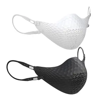 

Creative Silicone Protective Mouth Mask Breathable Anti Dust Windproof Sunscreen Reusable Safety Face Cover with Filter
