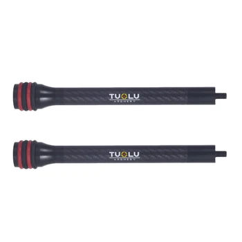 

2 Pcs 8" Archery Bow Stabilizer Vibration Dampener For Hunting