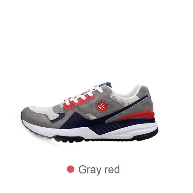 Xiaomi FREETIE 90 Ретро спортивная обувь мужская повседневная обувь для бега дышащие износостойкие кроссовки ударные эластичные ботинки - Цвет: Grey Red 39