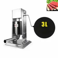 3л ручной начинщик колбасы/колбаса, мясорубка