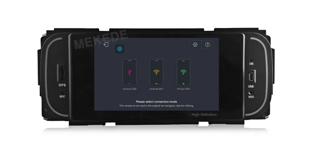 Excellent MEKEDE  Car Multimedia player 1din android 9 5 Inch For Jeep/Chrysler/Dodge/Liberty/Wrangler/Sebring/Grand Cherokee Radio GPS 18