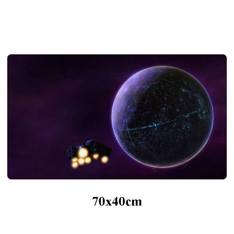 Красный Starcraft Ⅱ Gaming Mousepad Large 70x40cm Washable Locking Edge Durable Mouse pad Gamer Office Computer Cool Notebook Desk Mat - Цвет: Красный