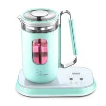 220V 0.6L 400w автоматический Электрический чайник из экоматериалов Чай горшок Многофункциональный Чай Производитель 24 часа в сутки изоляции 12 часов времени фильтр