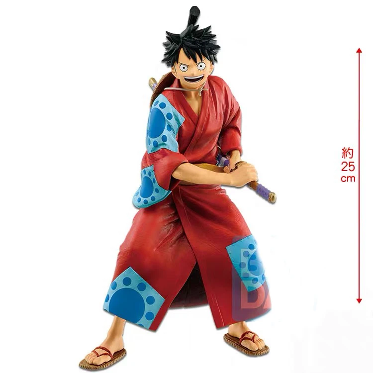 Banpresto цельная фигурка в японском стиле Обезьяна D. Ruffy фигурки модели кукол Brinquedos