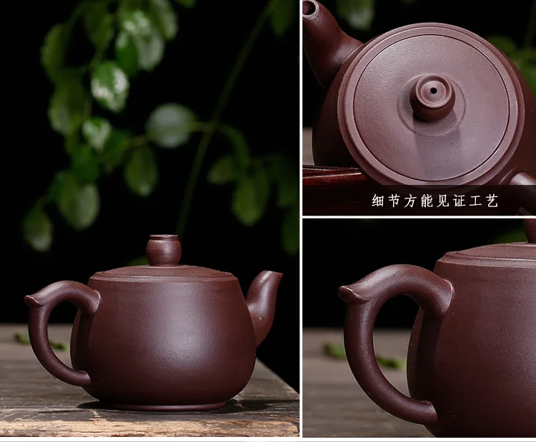 Raw Ore Old Purple Clay Good Luck Fly to Yixing Clay Teapot Wholesale Yixing Raw Ore Genuine Product Arrived File Tea Set Consig
