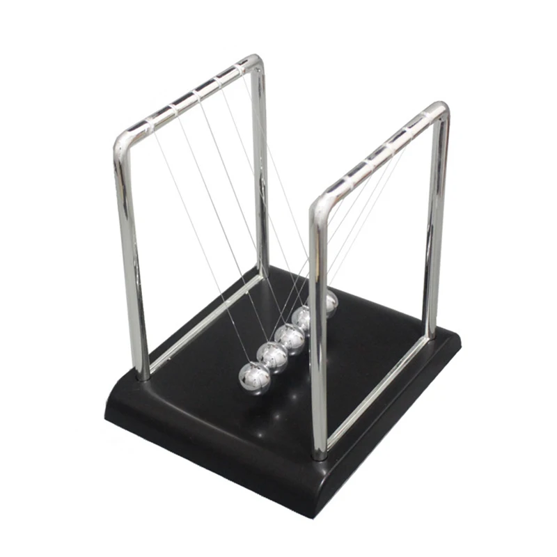  Creative Newtons Cradle Metal Balance Pendulum Ball Physics Science Desk Model Toy Educational Teac