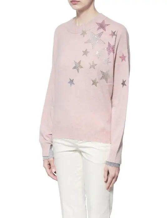 

Women Sweater 2019 Autumn and Winter New Wild Fashion Cashmere Sweater