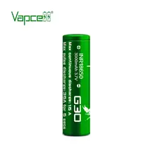Vapcell 18650 3000MAH 15A/35A литий-ионные аккумуляторы Rewrap G30 3,7 вольт батарея для фонарика