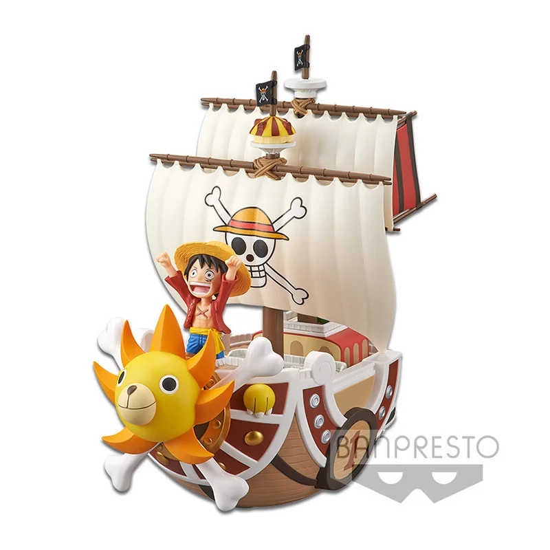 One Piece Mega Wcf Luffy Thousand Sunny 19Cm Action Figure One piece