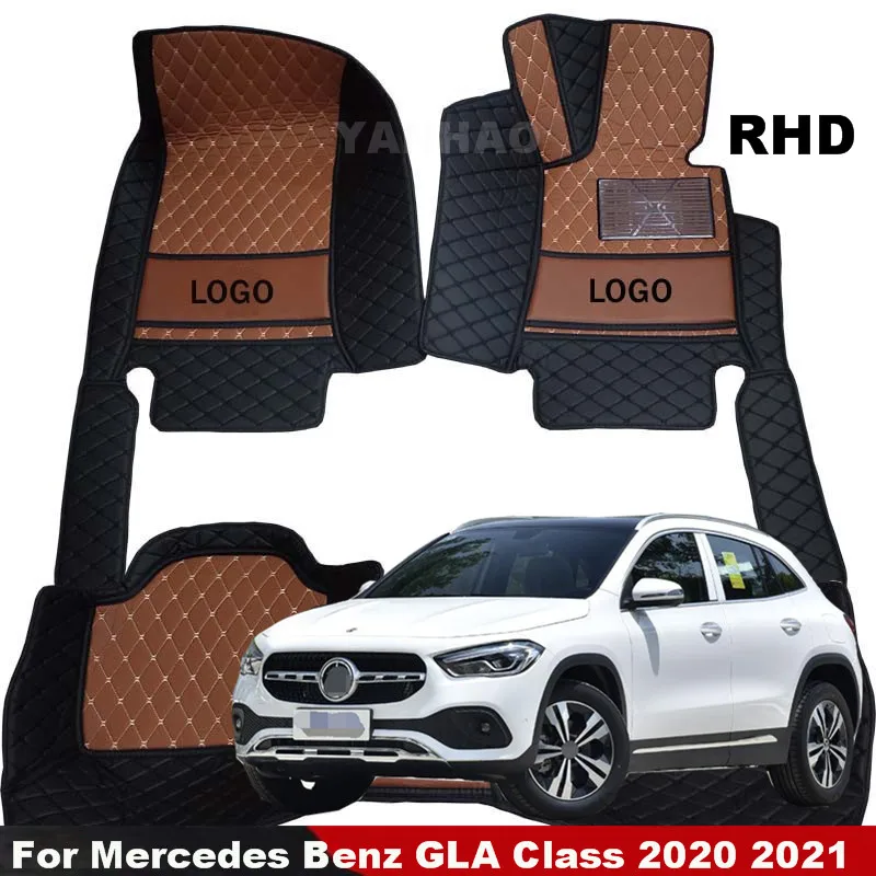 Rhd Car Floor Mats For Mercedes Benz Gla Class 2020 2021 Gla H247 Gla