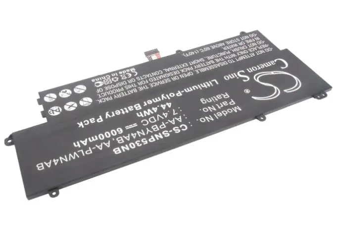 Cameron sino 6000 мА/ч, батарея для SAMSUNG 530U3 530U3B 530U3B-A01 530U3B-A02 530U3B-A04 530U3C 530U3C-A01 530U3C-A01DE