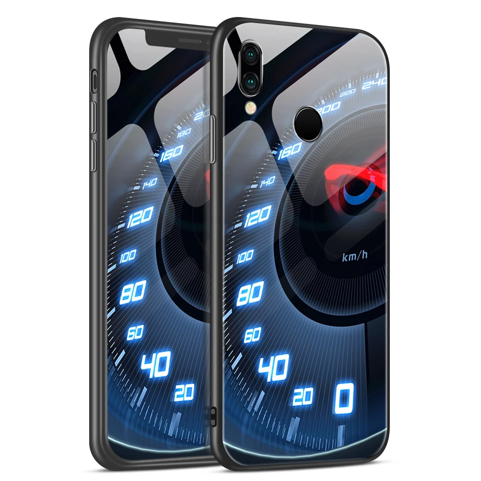 H141 Для huawei P20 Lite Pro Plus TPU Мягкий край задняя крышка из закаленного стекла чехол для телефона huawei P20lite/Nove3e модный жесткий чехол - Цвет: H141