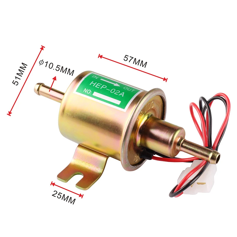 Электронный Топливный насос 12V 24V модификация автомобиля низкая Давление масла мотоцикла топливные насосы