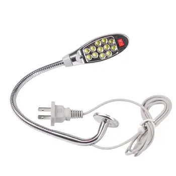 

ICOCO Portable Sewing Machine LED Light 12LED Magnetic Mounting Base Gooseneck Lamp for All Sewing Machine Dropshipping