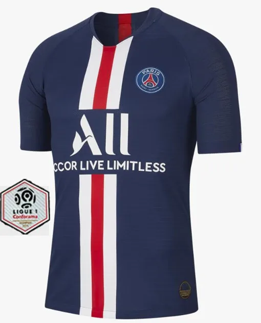 Футболка для взрослых Camisa PSG Jersey Повседневная футболка для взрослых MBAPPE DIALLO CAVANI Home Out Third - Цвет: SHIRT4