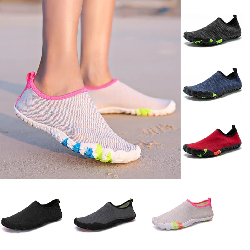 Zapatillas de agua de secado rápido para mujer, zapatos acuáticos de natación para interior, Fitness, zapatos de Yoga, zapatos de al aire zapatos para caminar Descalzos|Calzado para río| - AliExpress