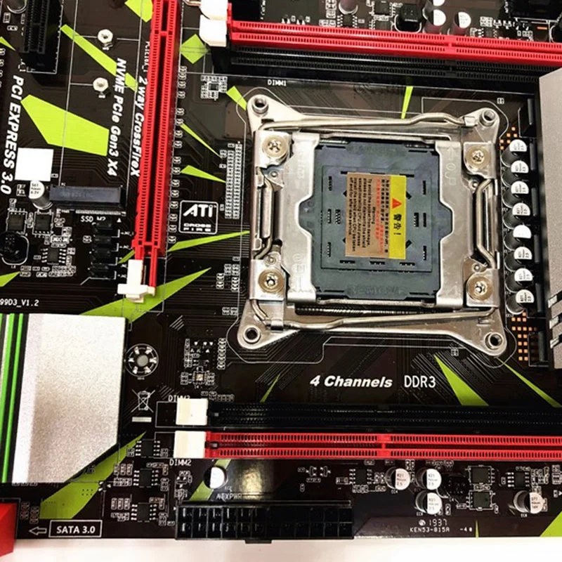 X99 LGA2011-V3 высокоскоростной модуль 4 канала DDR3 профессиональная материнская плата Стабильный Рабочий стол компьютерная системная плата мощная материнская плата