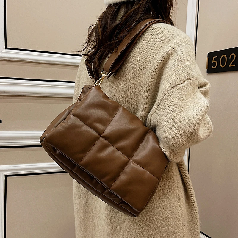 

Casual Women Pu Leather Handbags Shoulder Bags High Quality Ladies Large Capacity Shoulder Messenger Bags Fashion Crossbody Bag