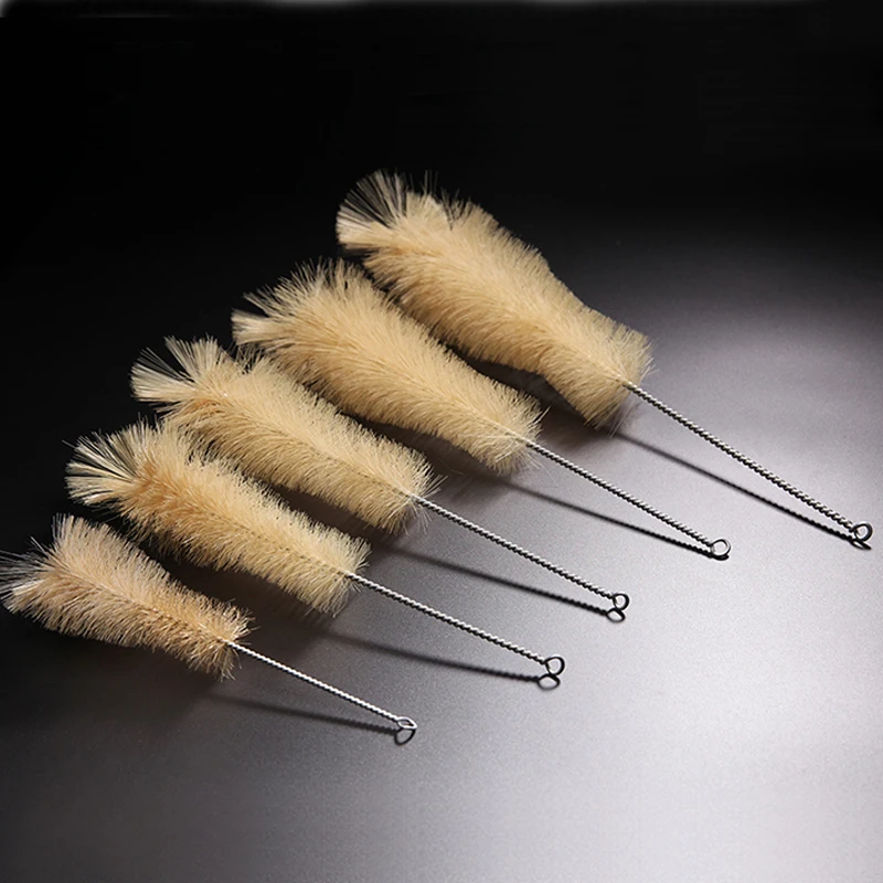 

5 pieces/set Lab Erlenmeyer Flask Brush Reagent Bottle Laboratory Triangle Bottle Hairbrush