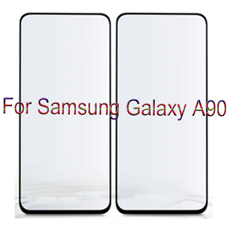A+ Качество для samsung Galaxy A90 сенсорный экран дигитайзера стеклянная панель для Galaxy A 90 без детали гибкого кабеля