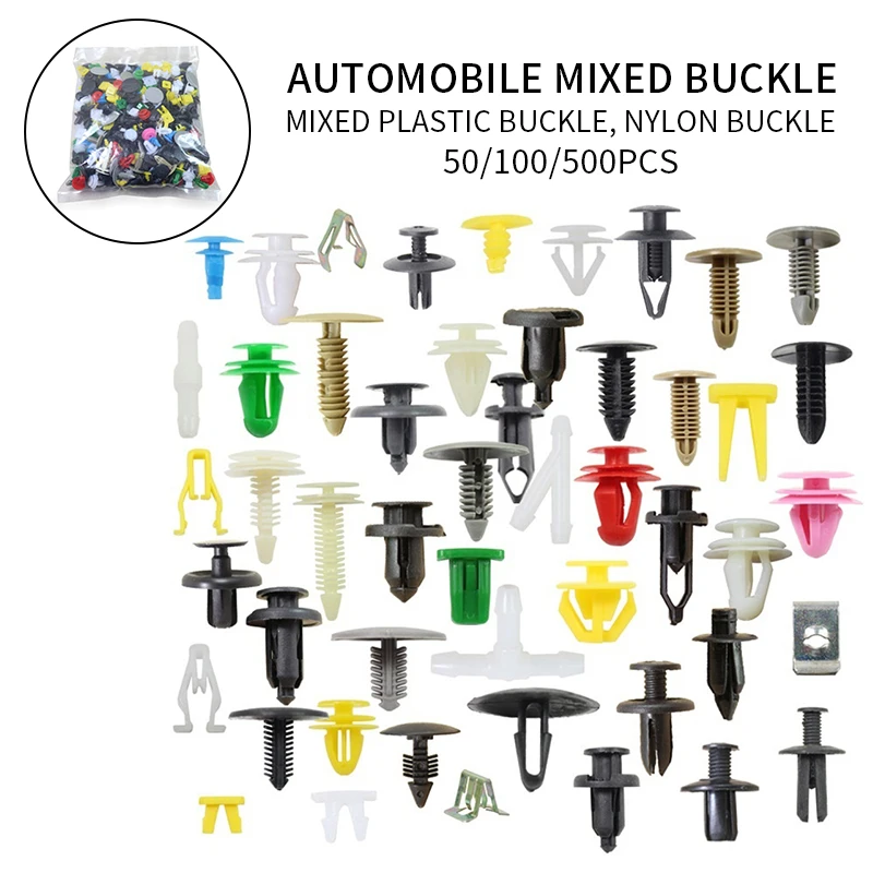 

Bumper Retainer Clips Car Rivets Fasteners Push Retainer Kit Push Pin Rivets Set