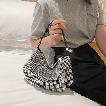 

NEW European Design Fashion Diamond Handbag & Elegant Cute Shoulder Bag Messenger Bag Width 28cm Height 18cm