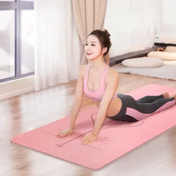 

1830*800*6/8mm TPE Non-slip Yoga Mat Acupressure Mat Massage Exercise Fitness Carpete For Beginners Pilates Gymnastics Mats