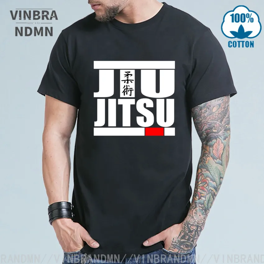 Футболка для джиу-джитсу Judo T shrit Мужская футболка бразильского BJJ модная японская